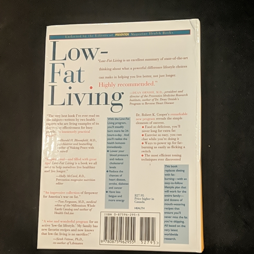 Book-Low Fat Living - Picture 2 of 4